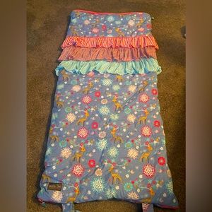 Matilda Jane Winter Fawn Yearling Ruffle Sleeping Bag 27” x 56” - 